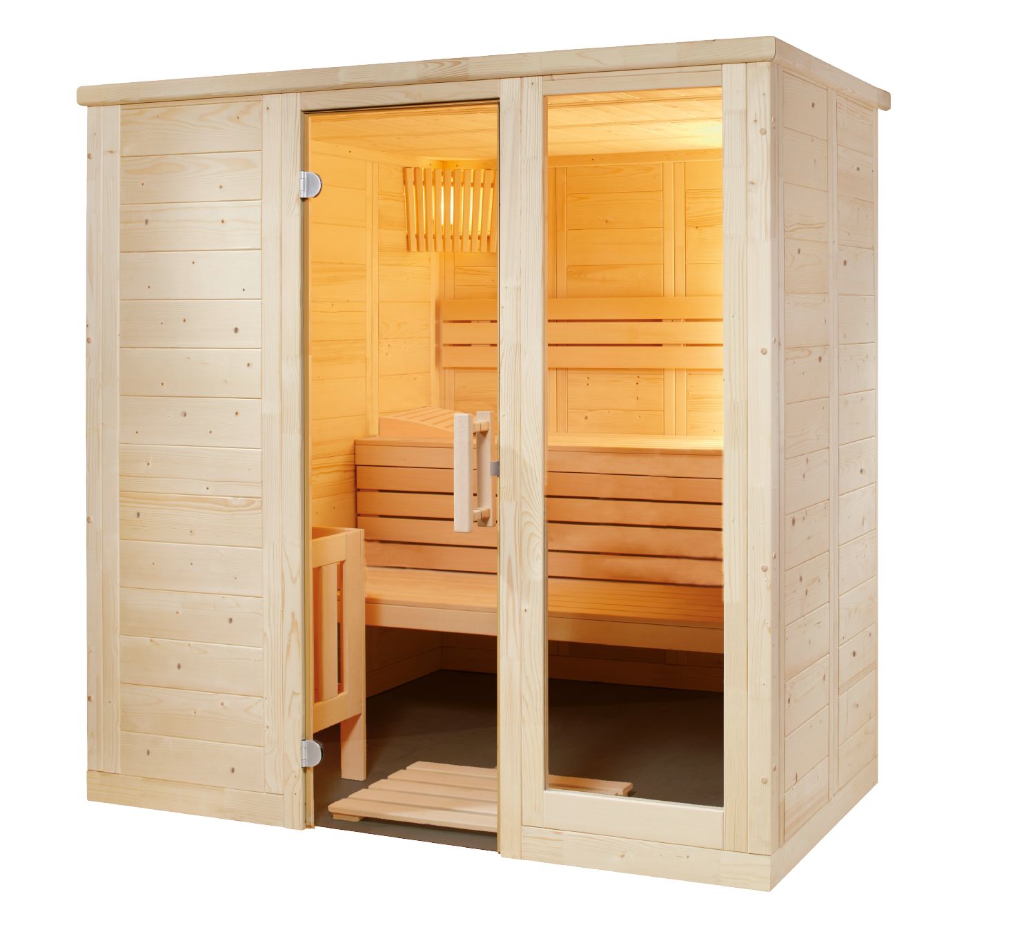 Saunakabine Harvia Komfort Small 208x158x204cm BxTxH