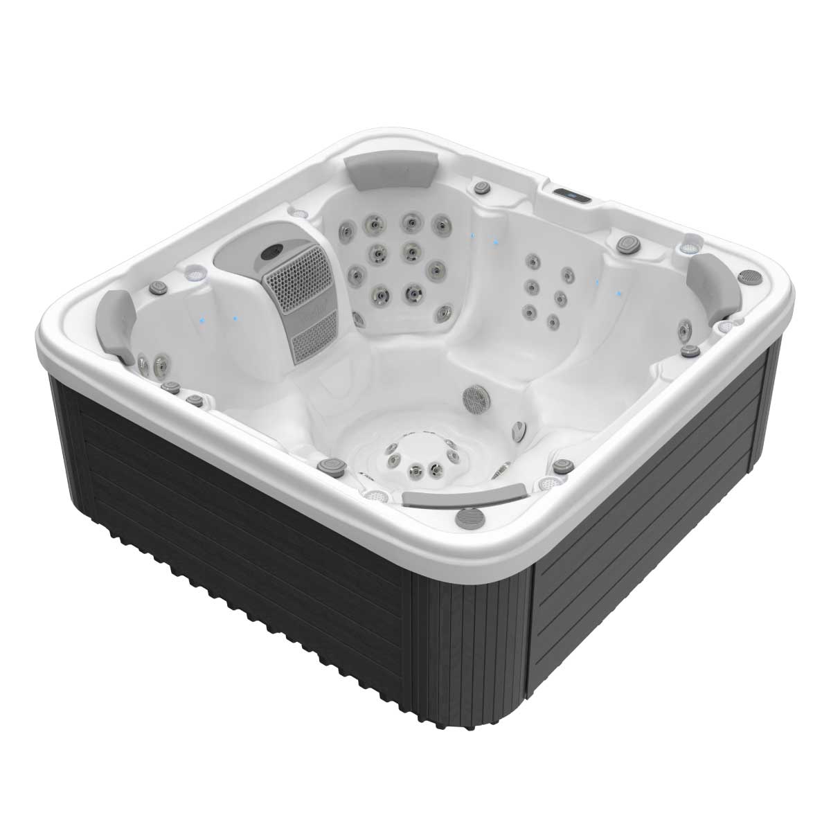 Wellis Vienna Life 7 Personen Premim-Whirlpool 230 × 230 × 90 cm