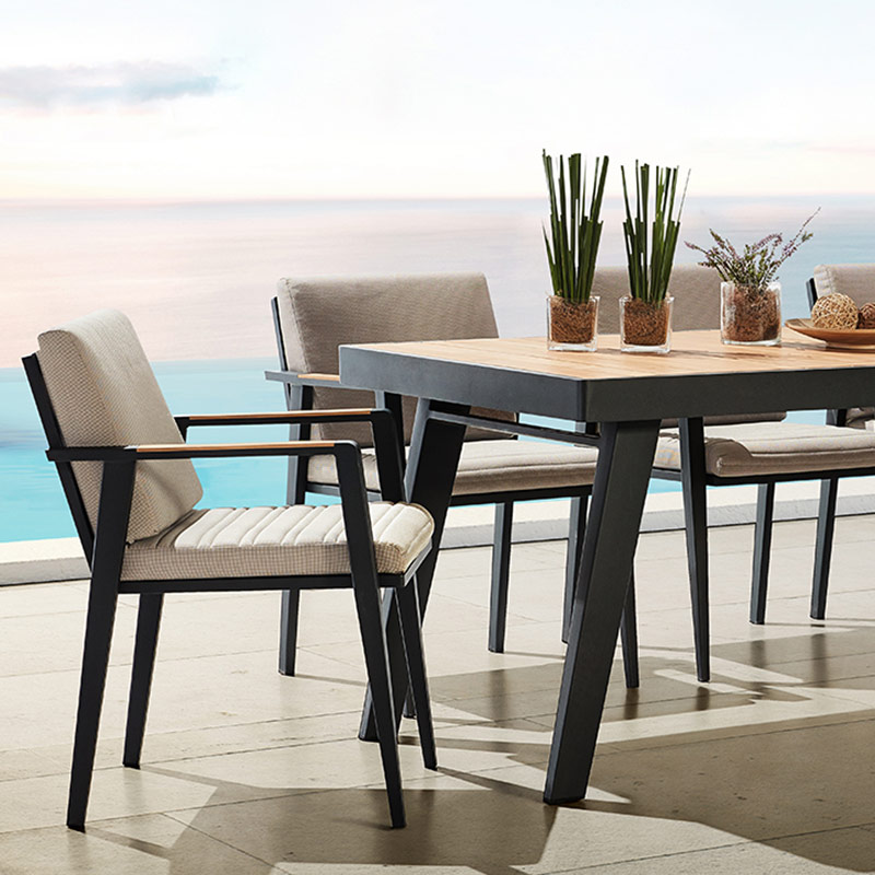 Wellis Meridien Gartentisch-Set für 8 Personen