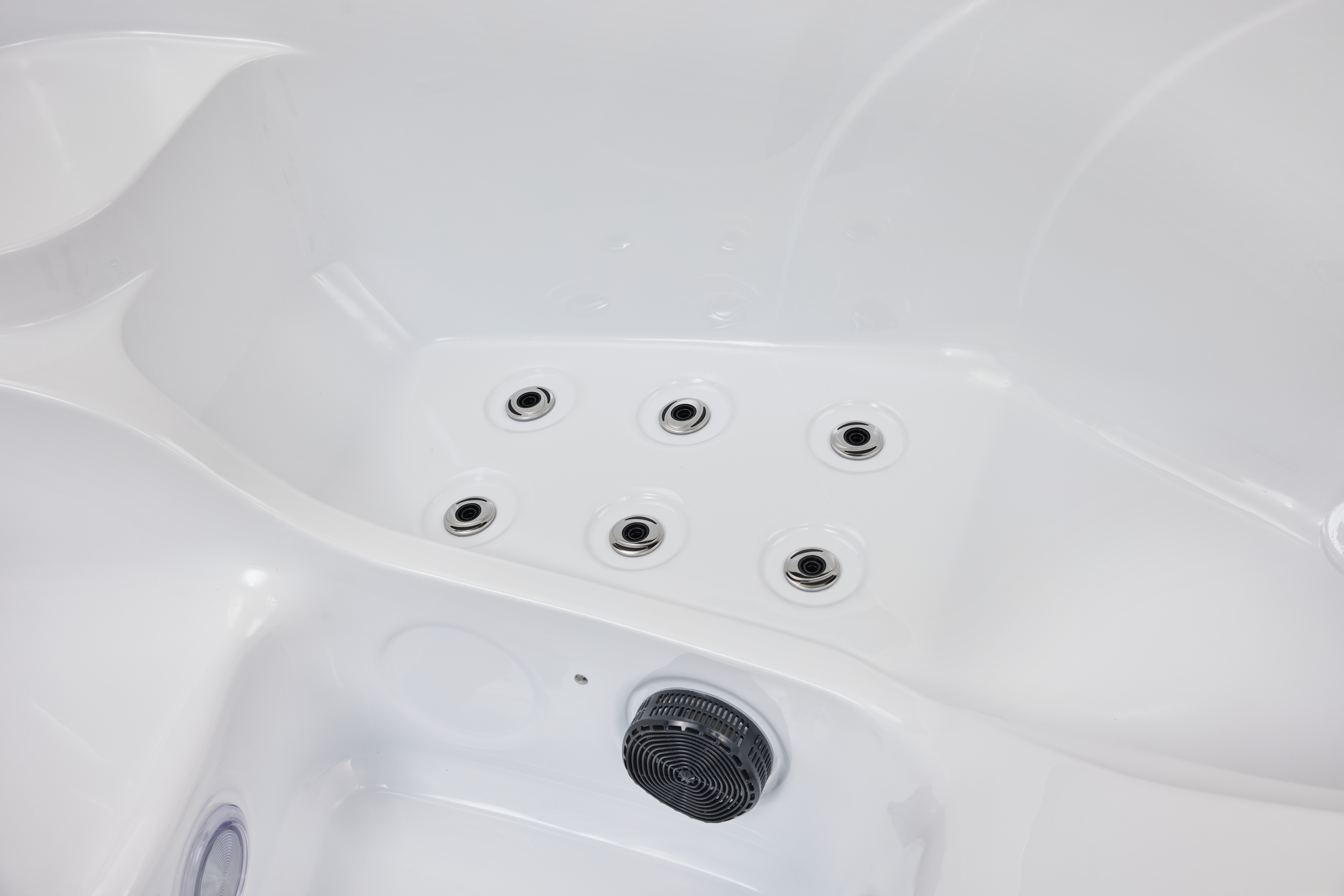 LuBoss Outdoor Whirlpool Modell LuBoss-696S Premium 215x155x90 cm LxBxH