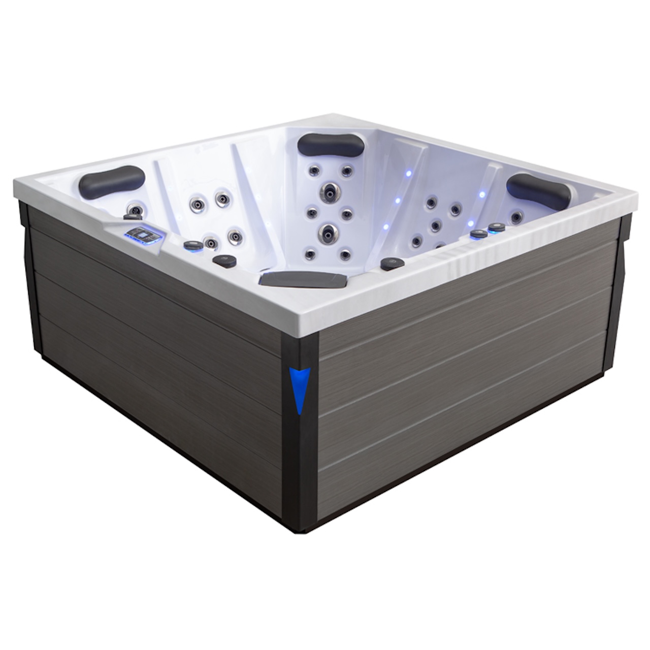 AWT Aussenwhirlpool IN-403 Eco Extreme Sterling Silver 200x200 grau