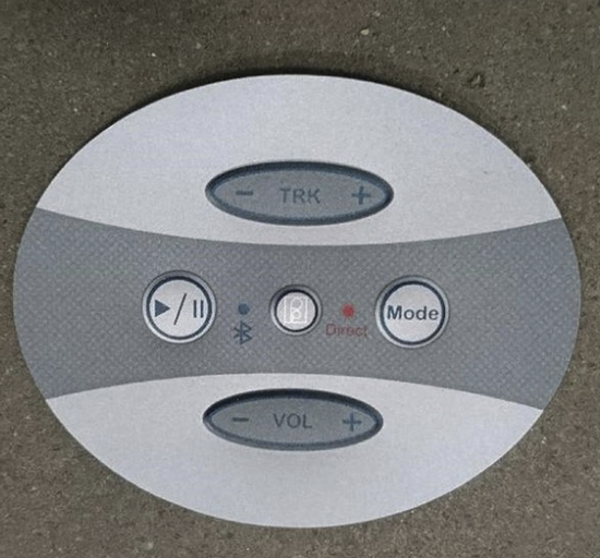 Wellis Aufkleber Bedienelement Poly Planar HiFi