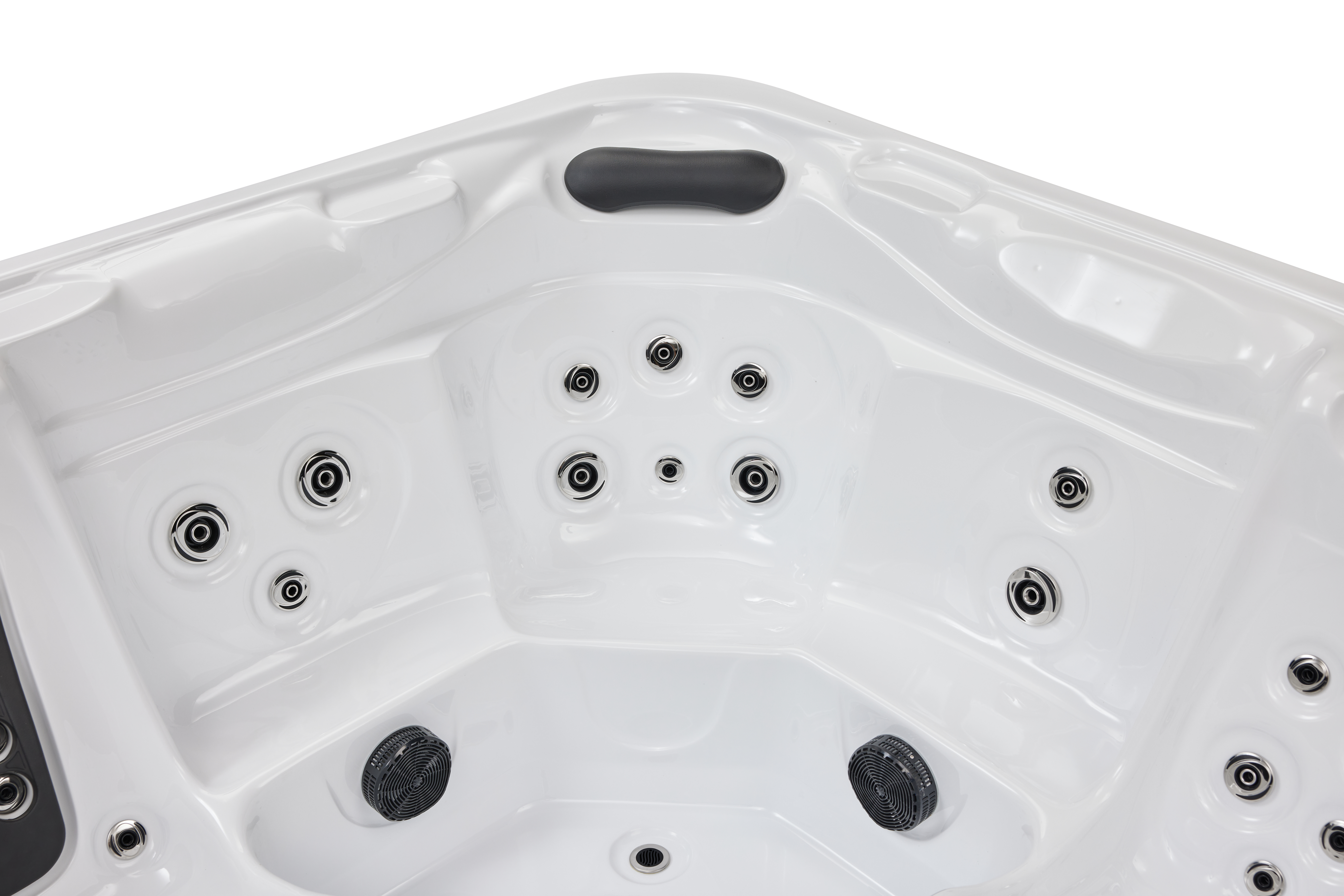 LuBoss Outdoor Whirlpool Modell LuBoss-594S Premium 215x215x90 cm LxBxH