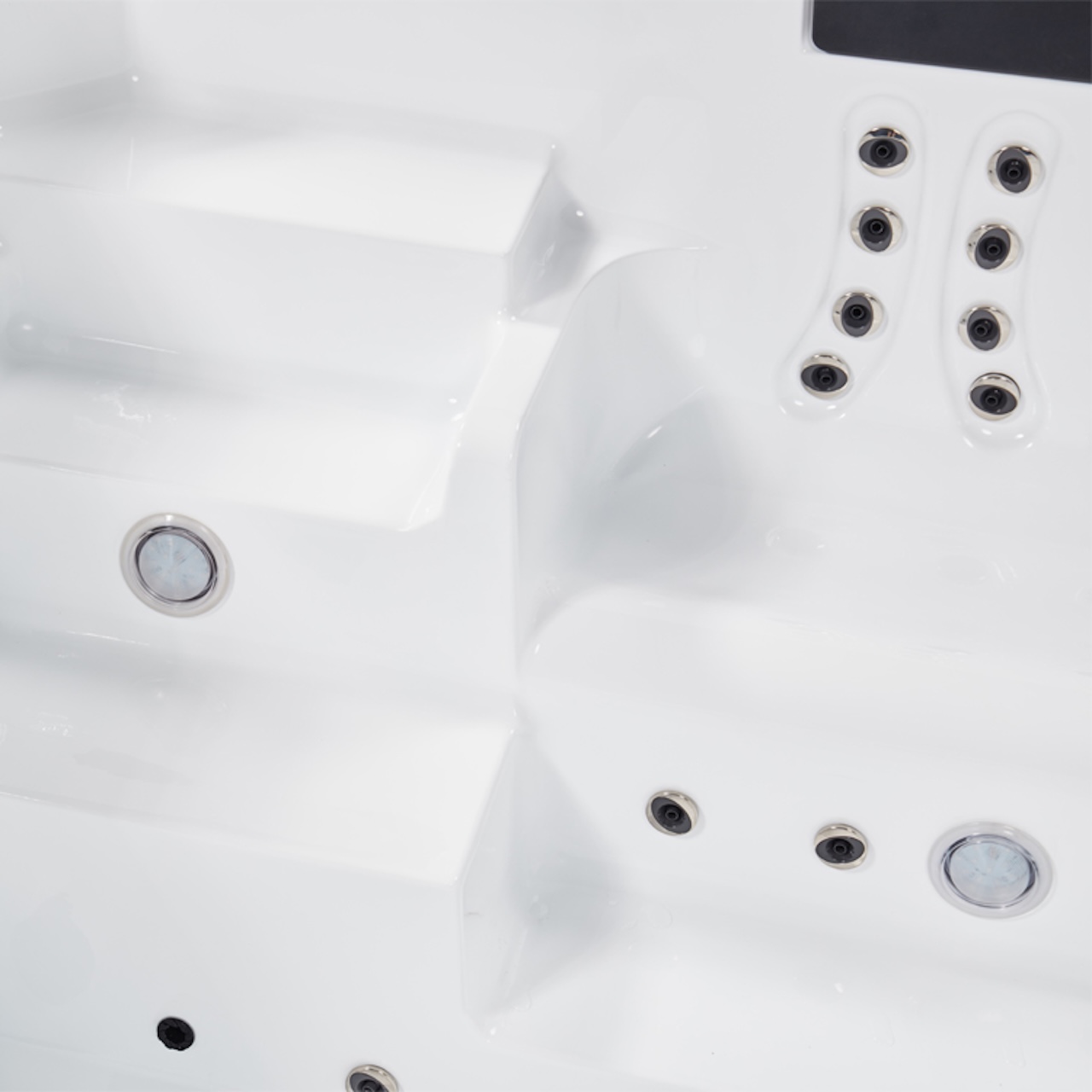 AWT SwimSpa Innovation 380 weiß 380x220 grau 