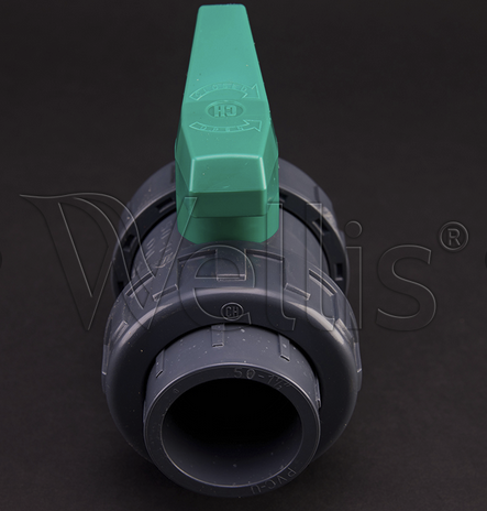 Wellis Kugelhahn 50mm ⌀ PVC