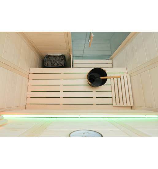 Saunakabine Harvia Alaska Mini 160x110x204cm LxBxH mit oder ohne IR
