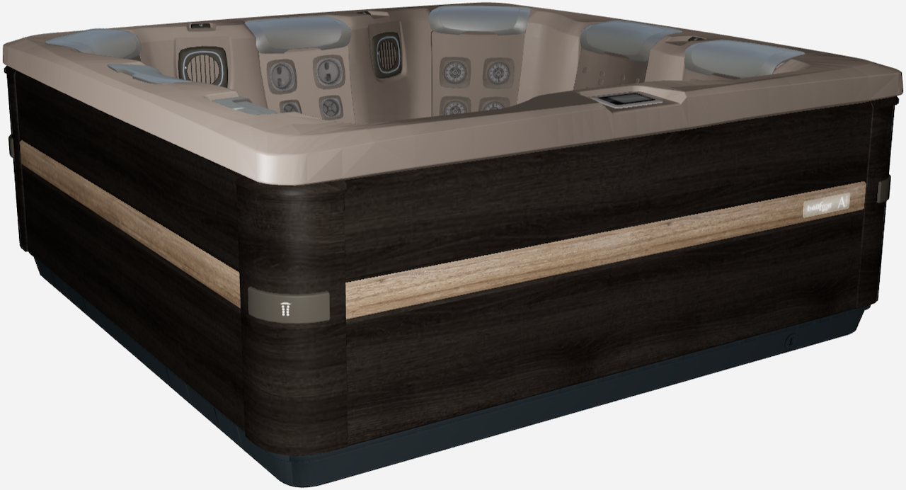 Bullfrogspas Outdoor Whirlpool A8L Select 239x239x97cm