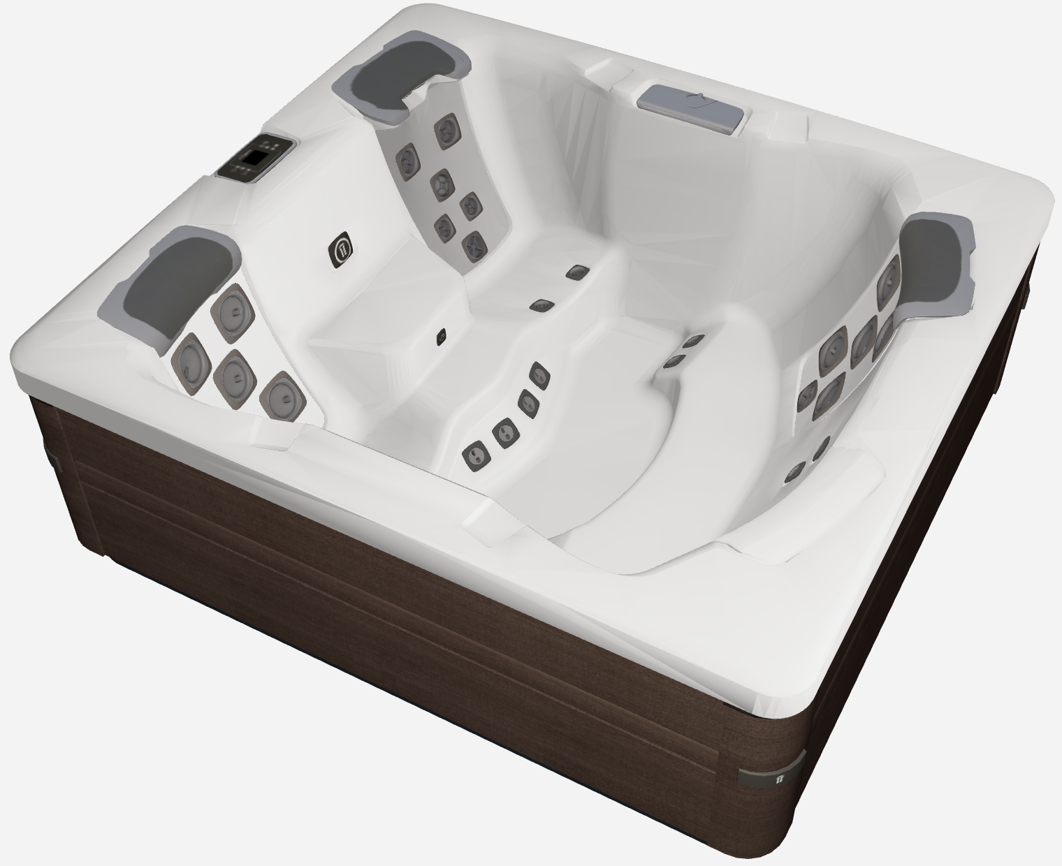 Bullfrogspas Outdoor Whirlpool A6 Choice 224x203x86cm 