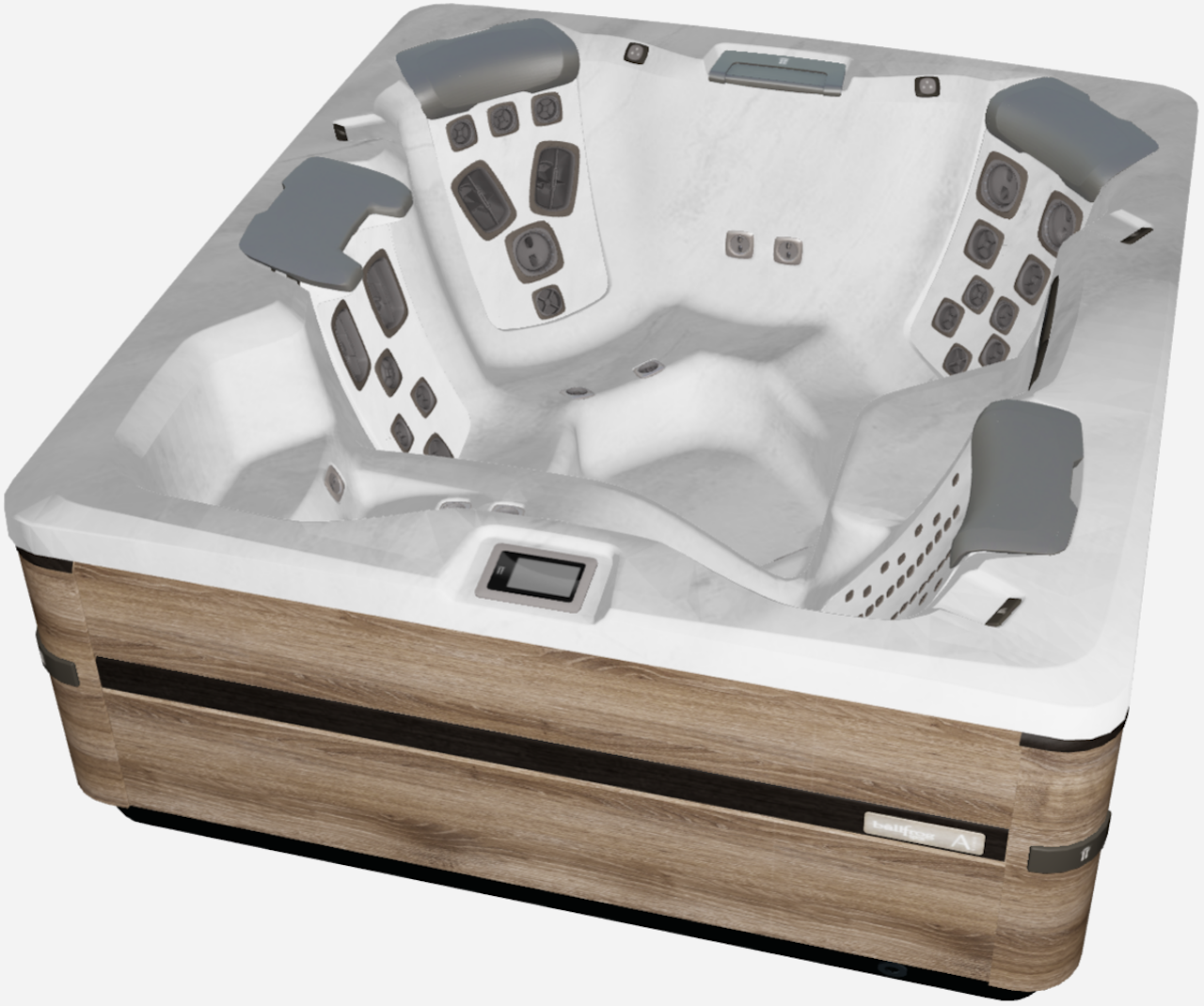 Bullfrogspas Outdoor Whirlpool A6L Select 224x203x86cm