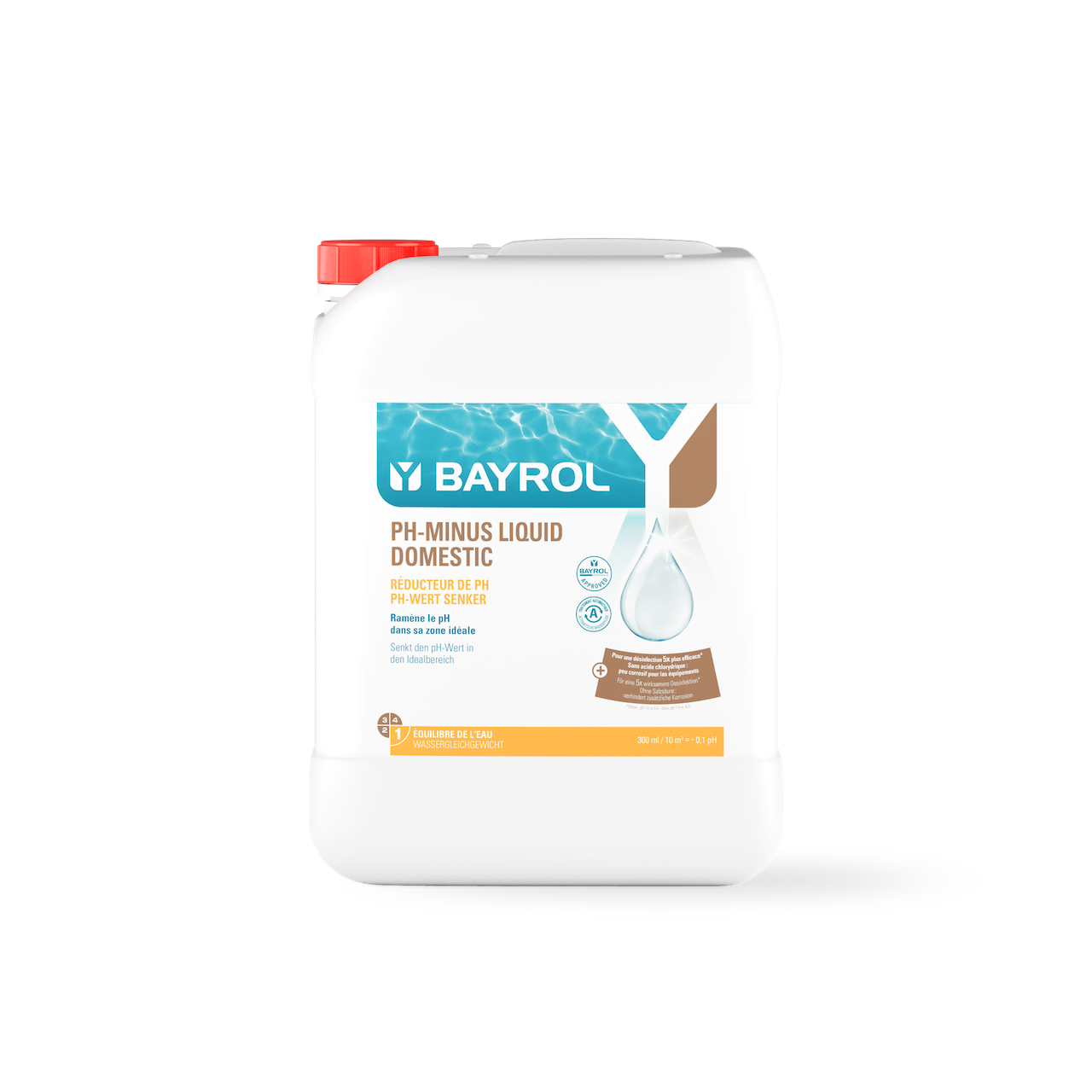 Bayrol pH Minus Liquid Domestic 20 Liter Konzentration 14,9% ideal für Dosieranlagen