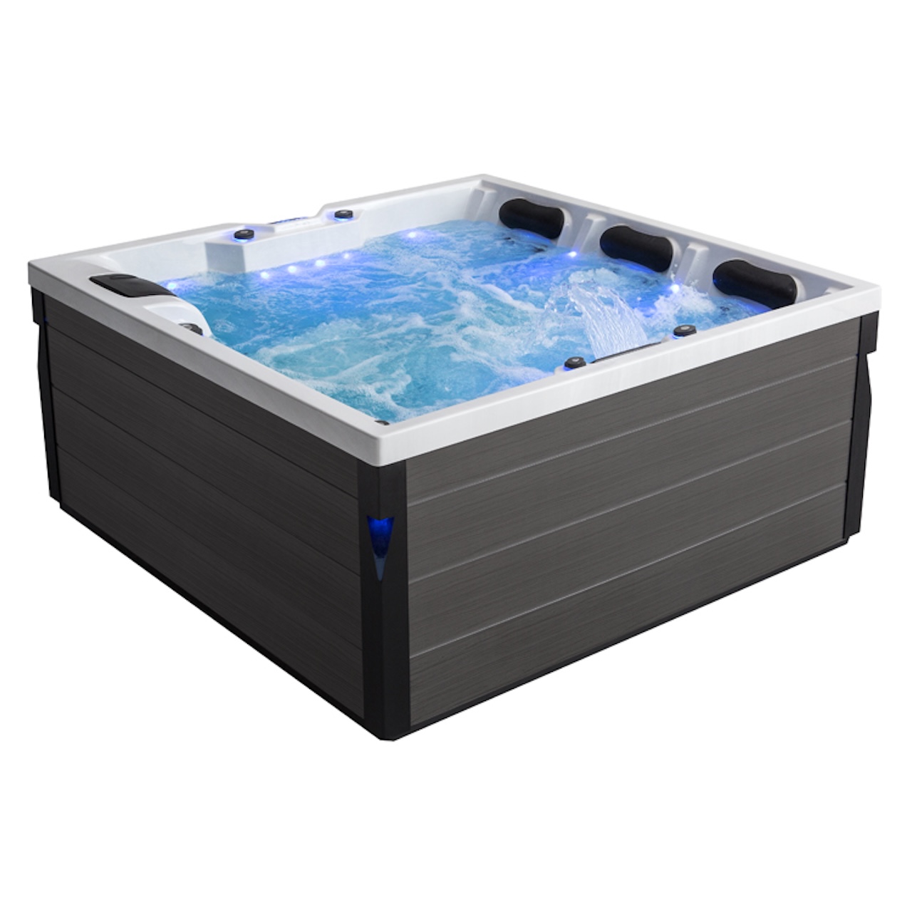 AWT Aussenwhirlpool IN-402 Eco Sterling Silver 200x200 grau 