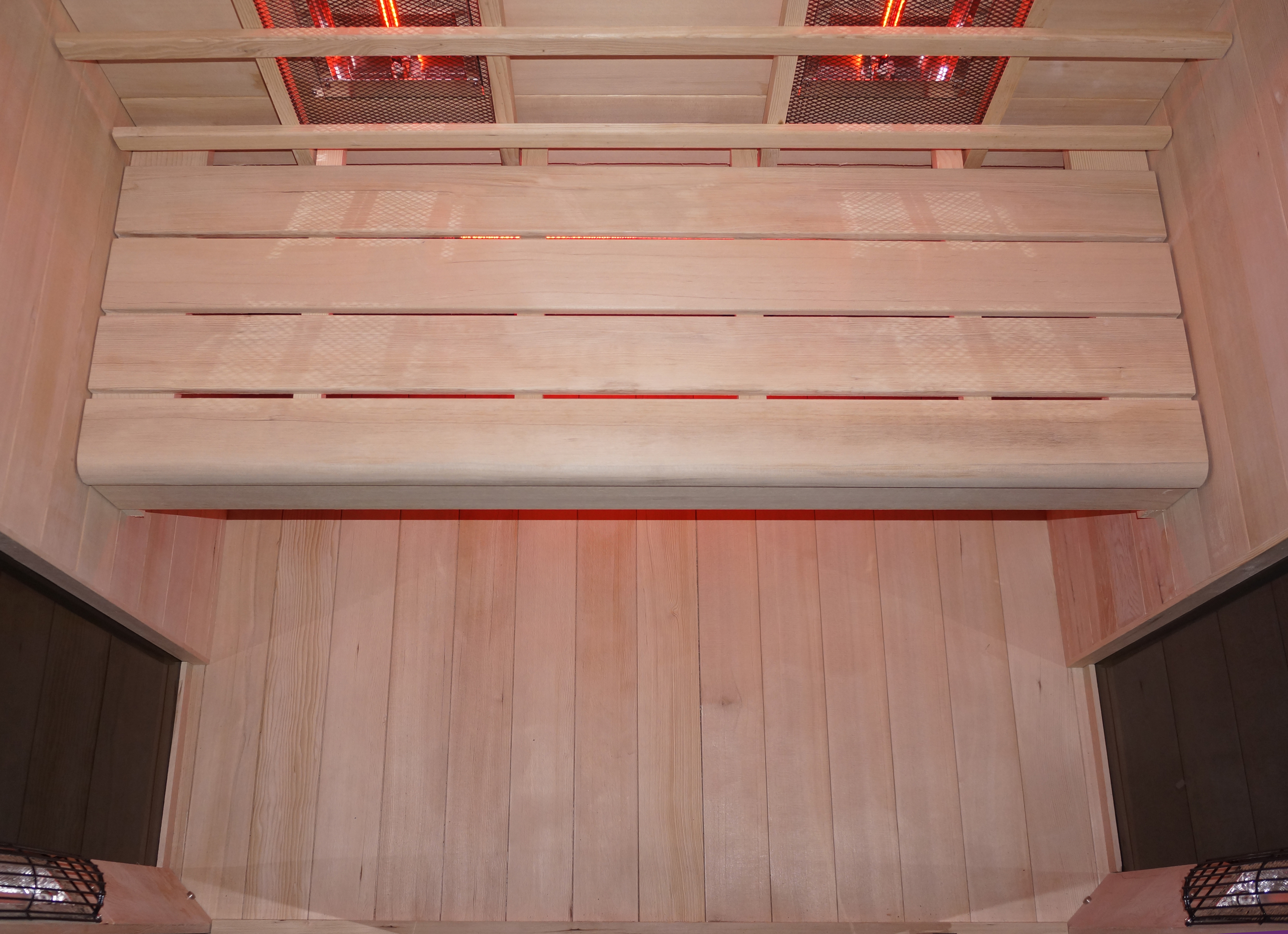 Wellis Redlight™-Infrarotkabine Solaris aus kanadischer Hemlocktanne