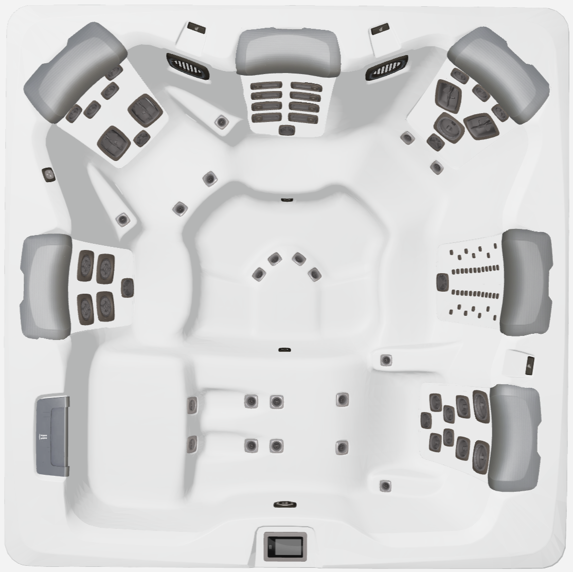 Bullfrogspas Outdoor Whirlpool A8L Select 239x239x97cm