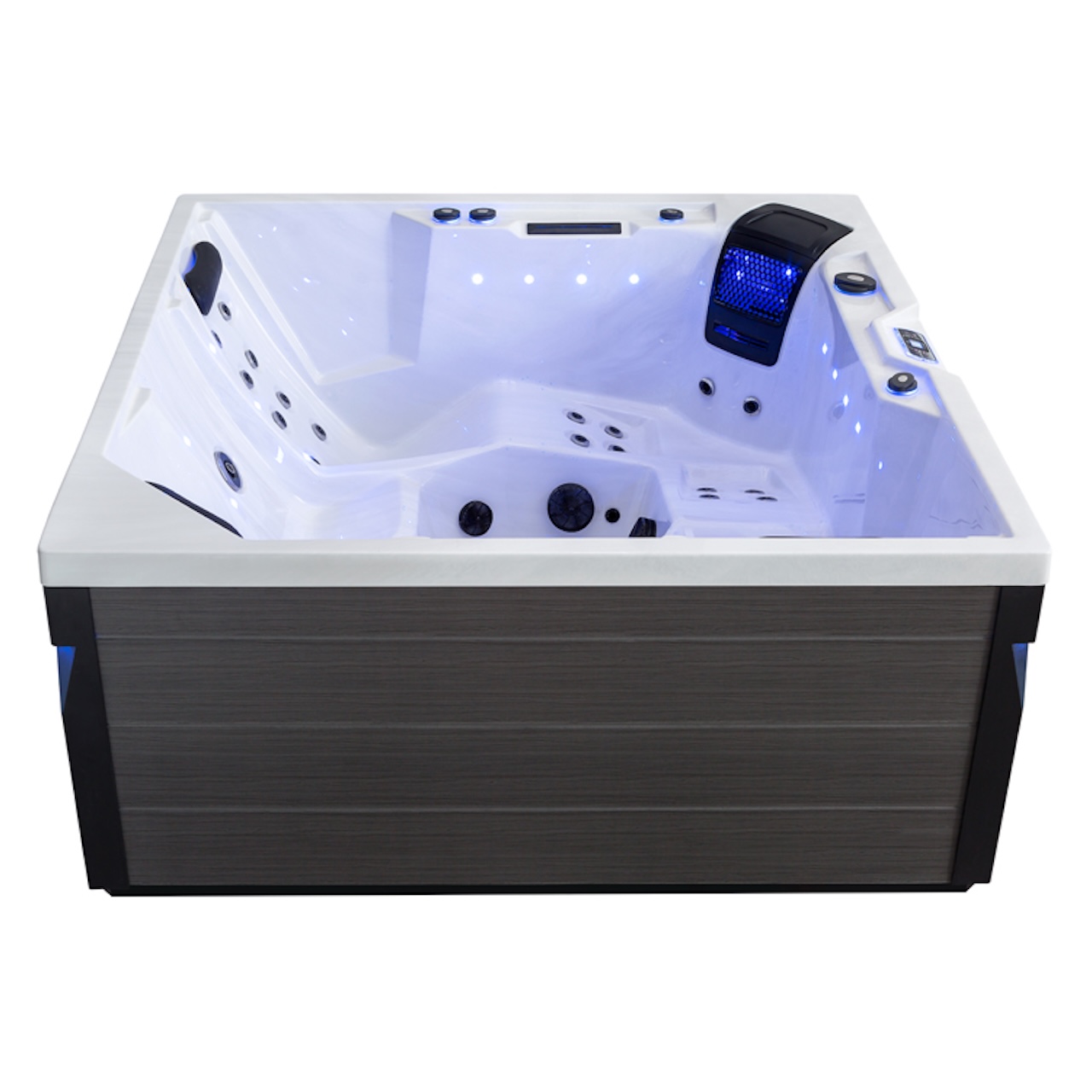 AWT Aussenwhirlpool IN-403 Eco Sterling Silver 200x200 grau