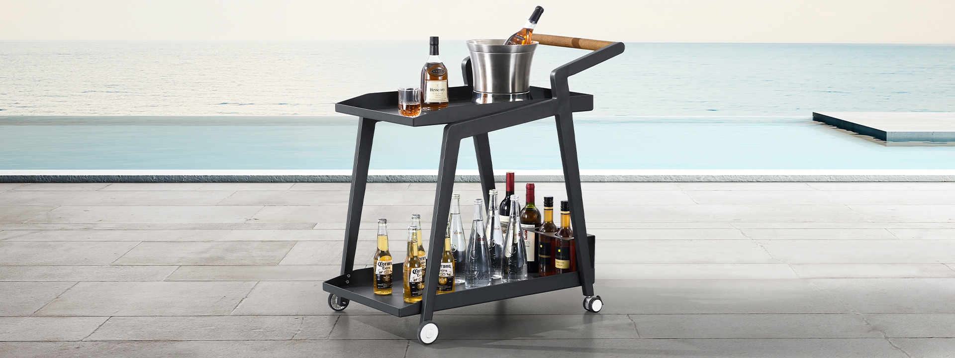 Wellis Meridien Servierwagen