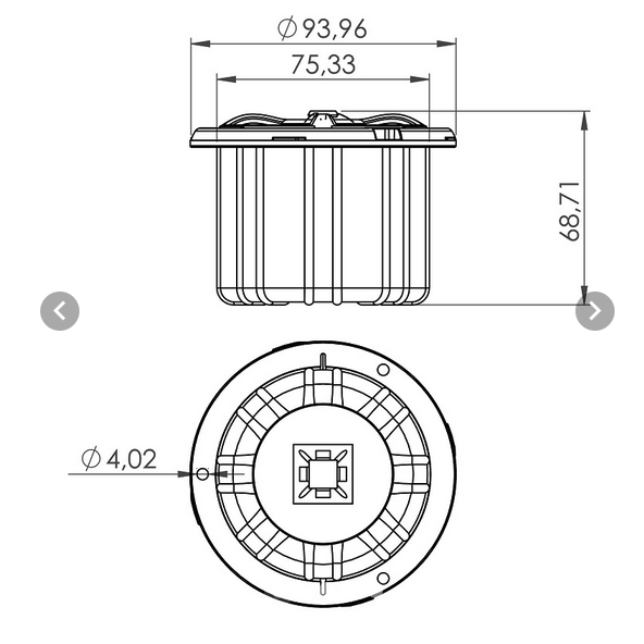 Wellis Lautsprecher 2 Wege 3"