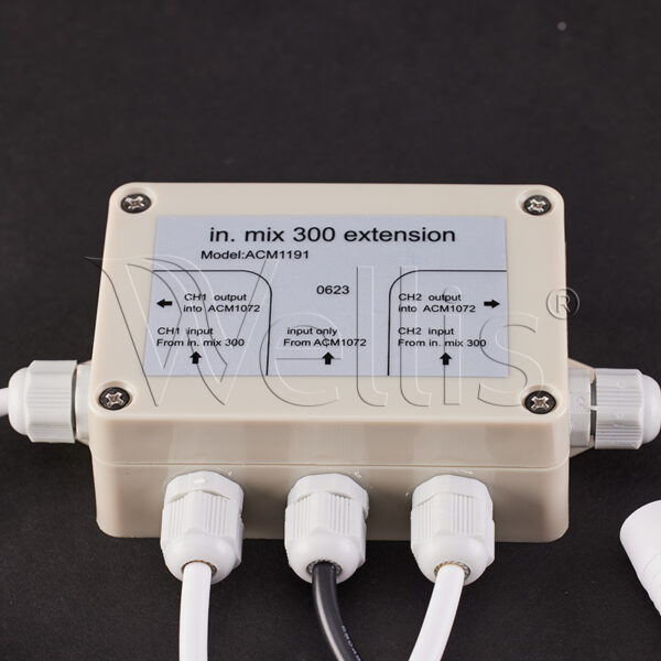 Wellis Gecko IN-MIX-Konverter mit wasserdichtem Stecker