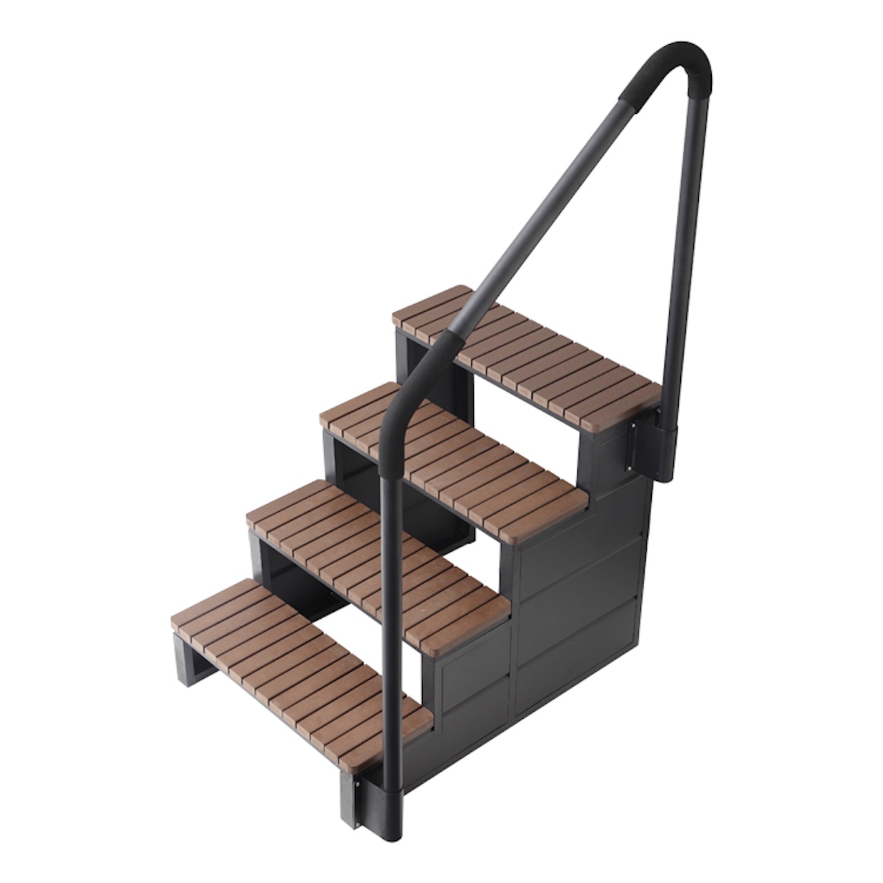 EAGO Whirlpool Treppe grau 