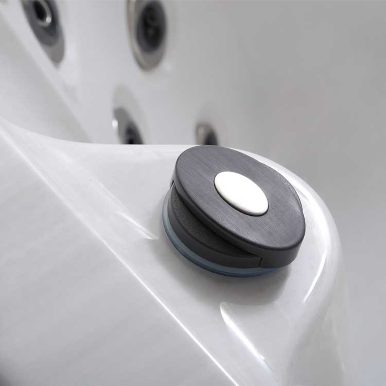 AWT Aussenwhirlpool IN-407 Basic Sterling Silver 200x200 grau