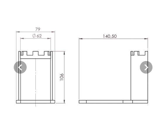 Wellis Düsenschlüssel V1 für Hahn