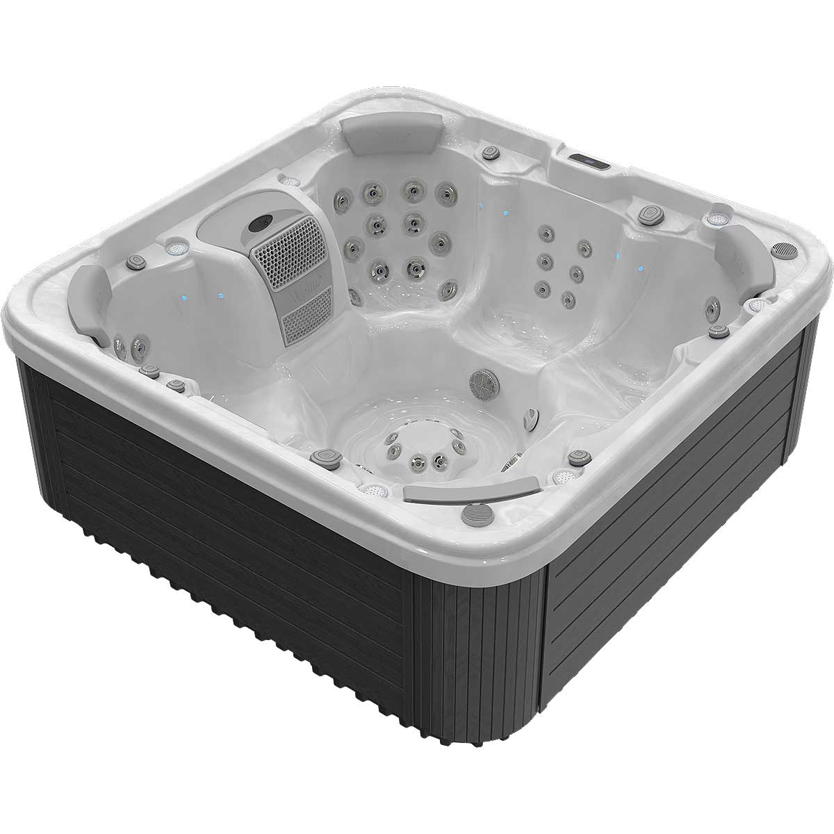 Wellis Vienna Life 7 Personen Premim-Whirlpool 230 × 230 × 90 cm