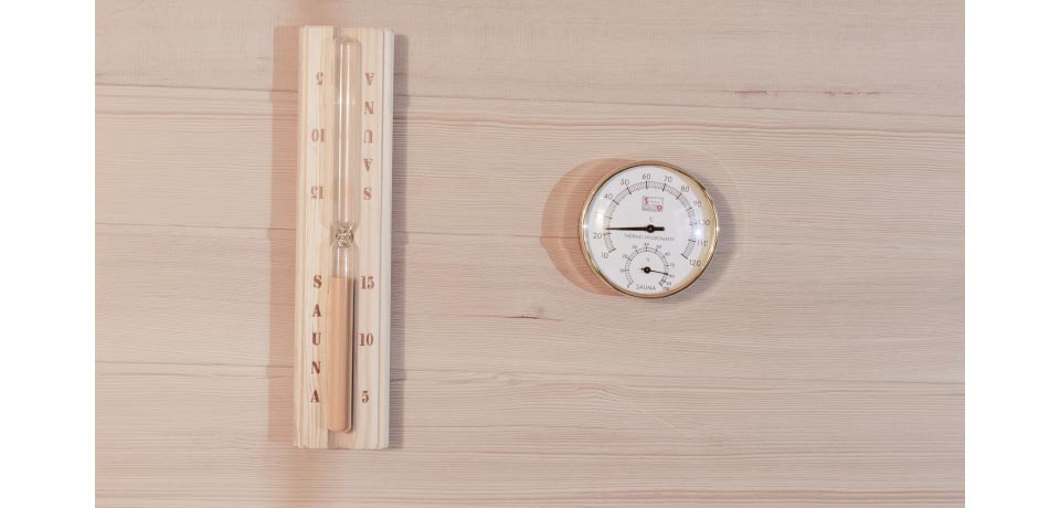 Wellis Redlight™-Infrarotkabine Sundance aus kanadischer Hemlocktanne