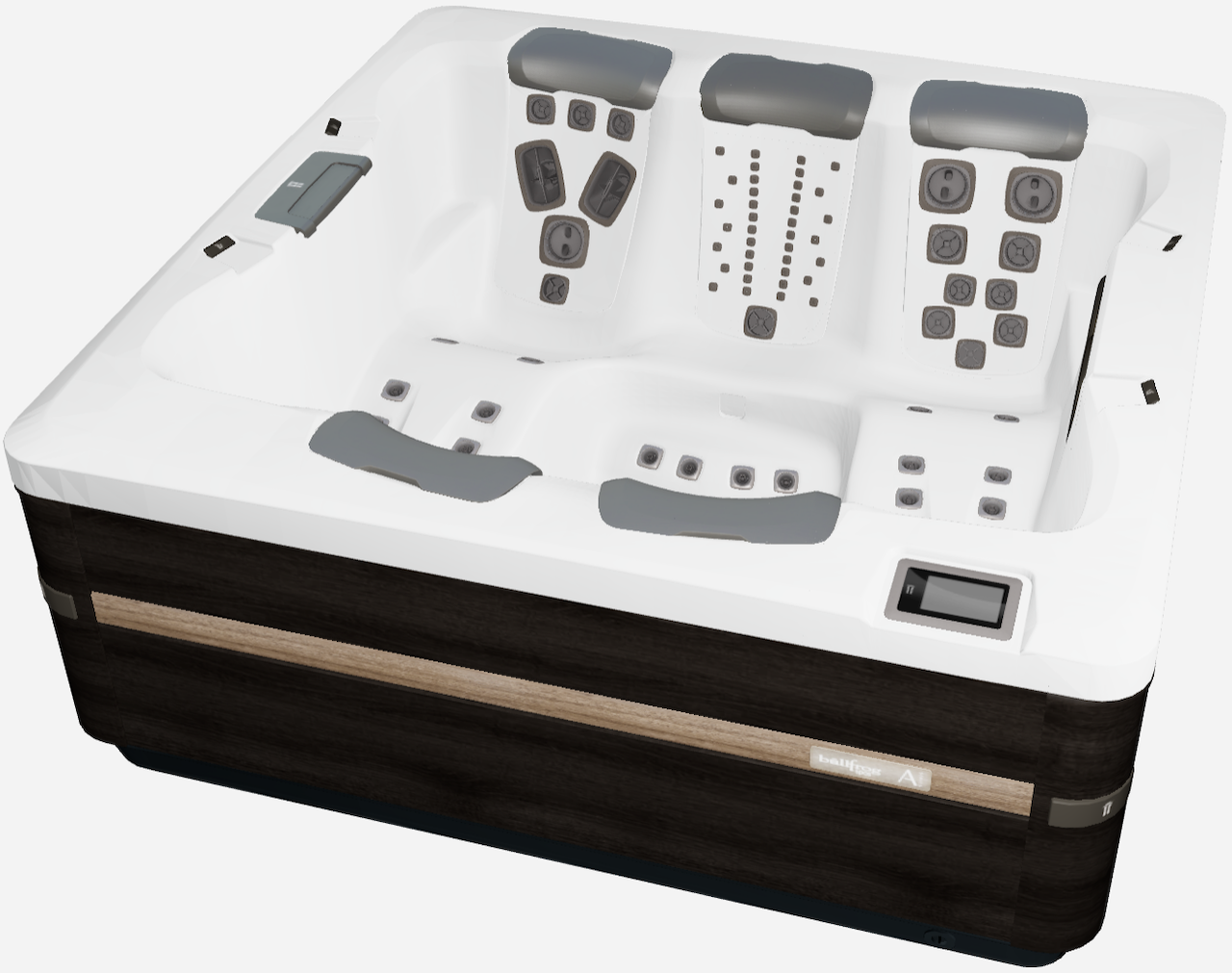 Bullfrogspas Outdoor Whirlpool A7D Select 224x224x92cm