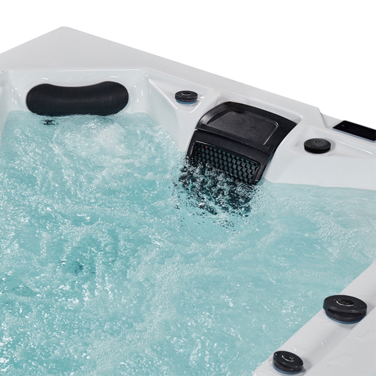 AWT SwimSpa Innovation 590 Dual weiß 590x235 grau