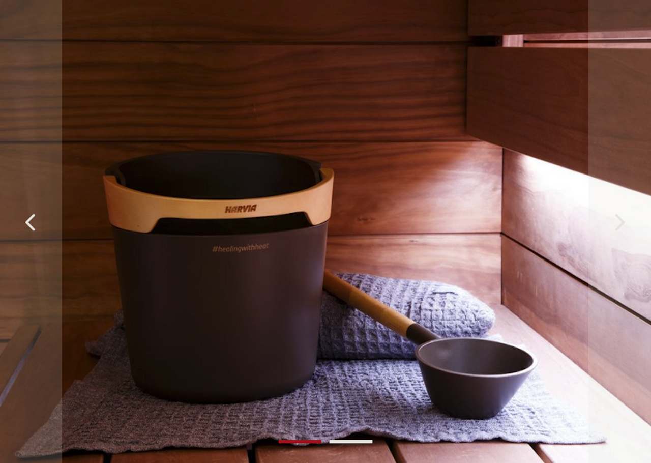 HARVIA Saunazubehörset Helmi Kübel und Kelle