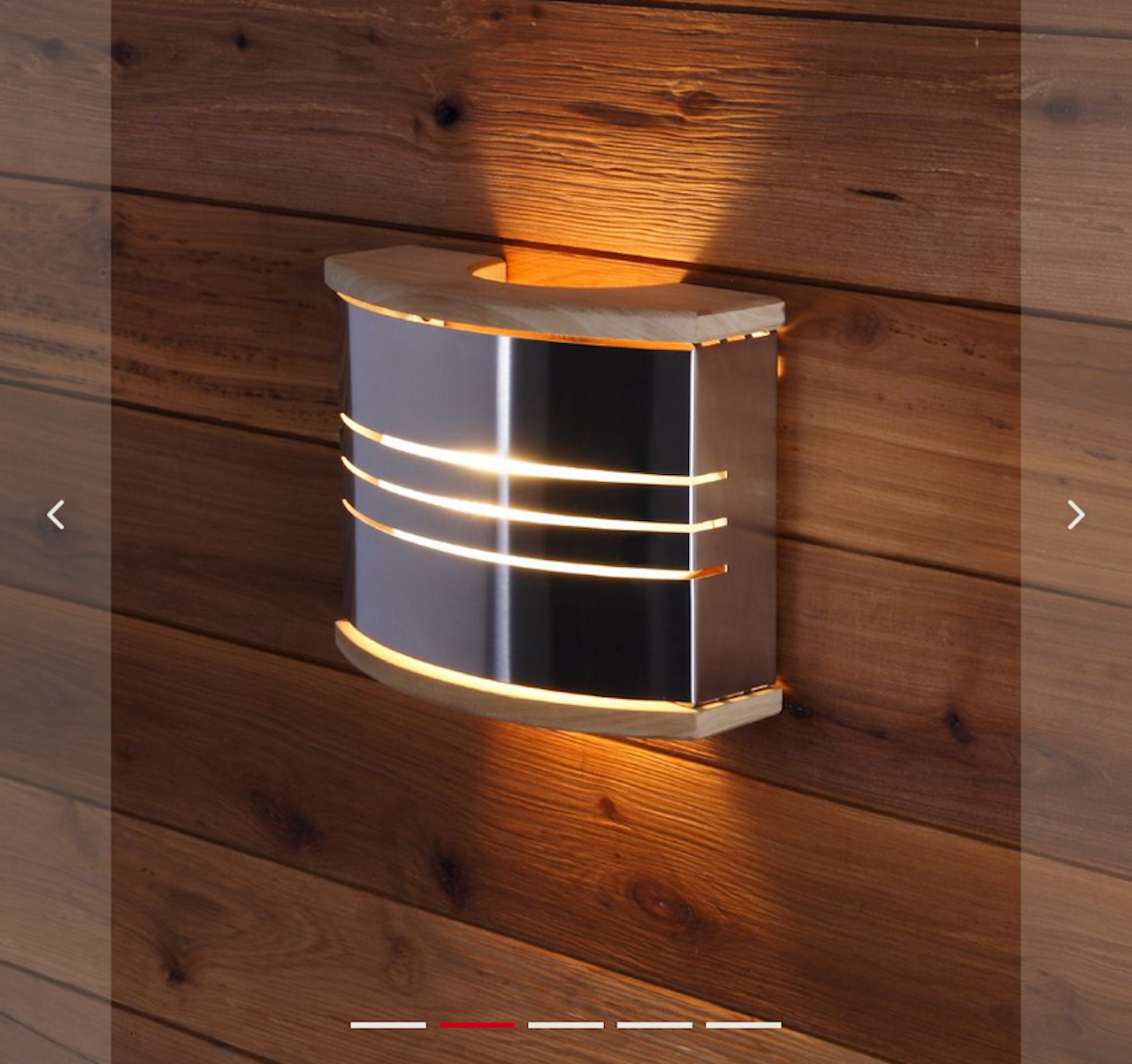 HARVIA Saunalampe Stahl