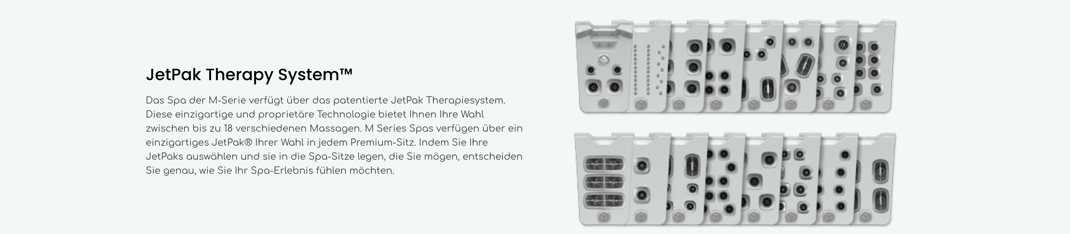 M Series Spa-Modelle_Jetpacks