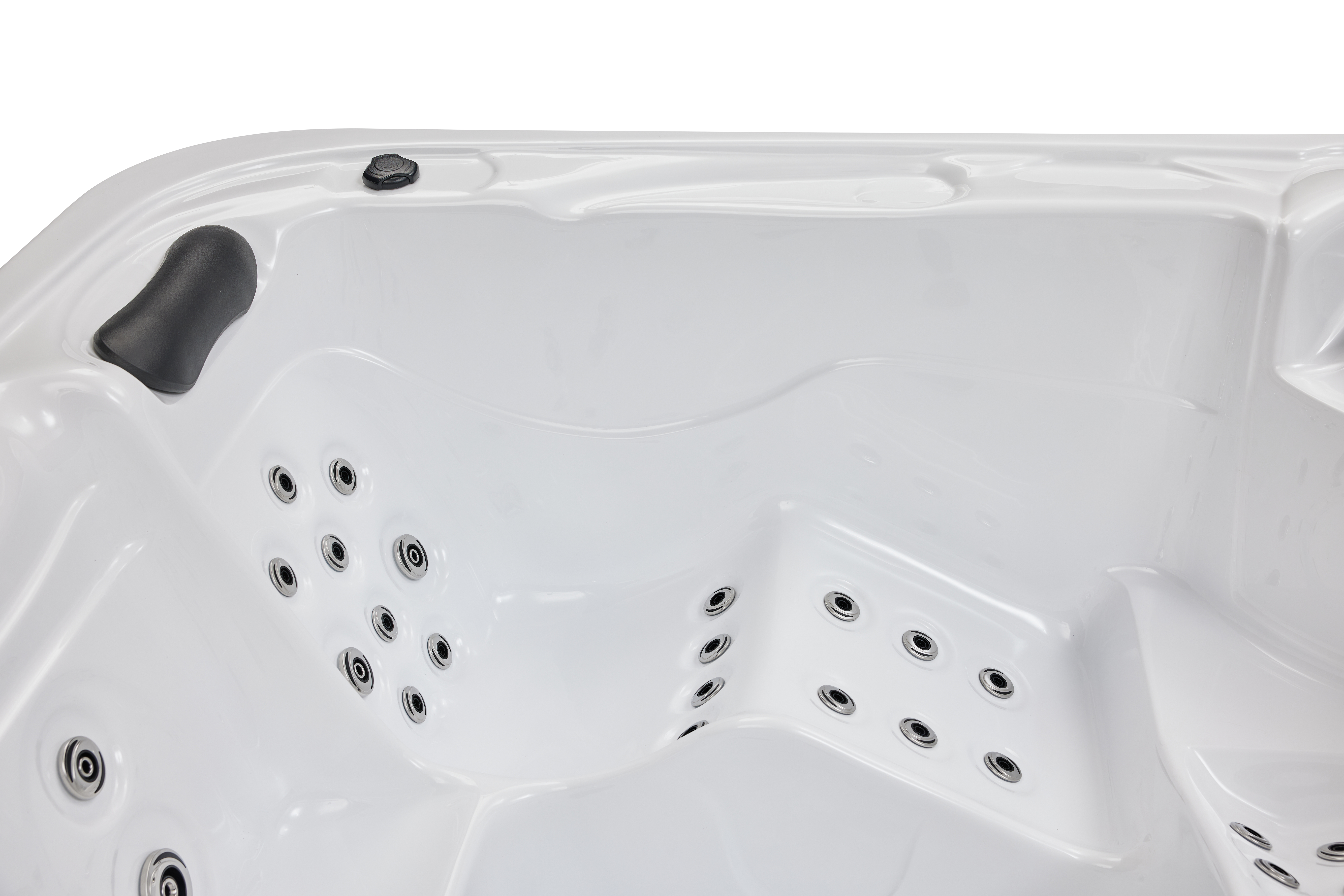 LuBoss Outdoor Whirlpool Modell LuBoss-594S Premium 215x215x90 cm LxBxH