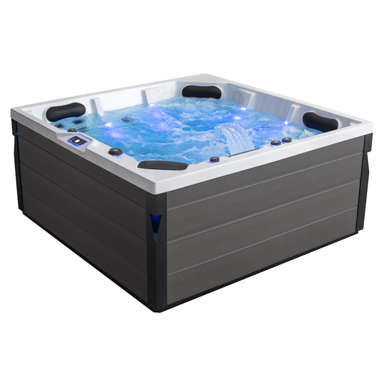 AWT Aussenwhirlpool IN-403 Eco Sterling Silver 200x200 grau
