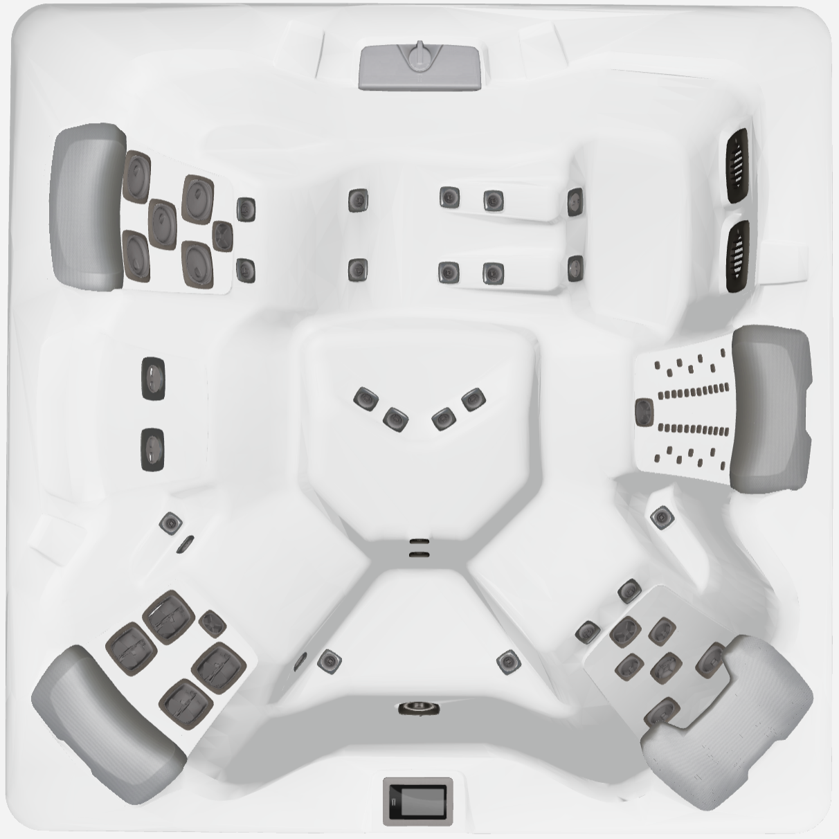 Bullfrogspas Outdoor Whirlpool A7L Choice 224x224x92cm 