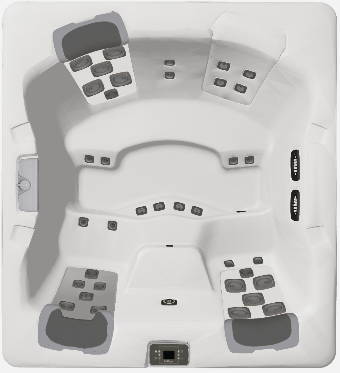 Bullfrogspas Outdoor Whirlpool A6 Choice 224x203x86cm 