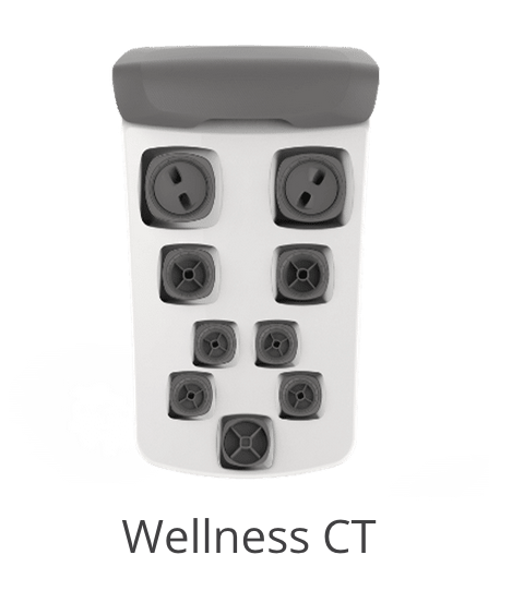 Wellness Premium Luxury Jetpack Hot Tubs - A Series Spas Bullfrog Spas