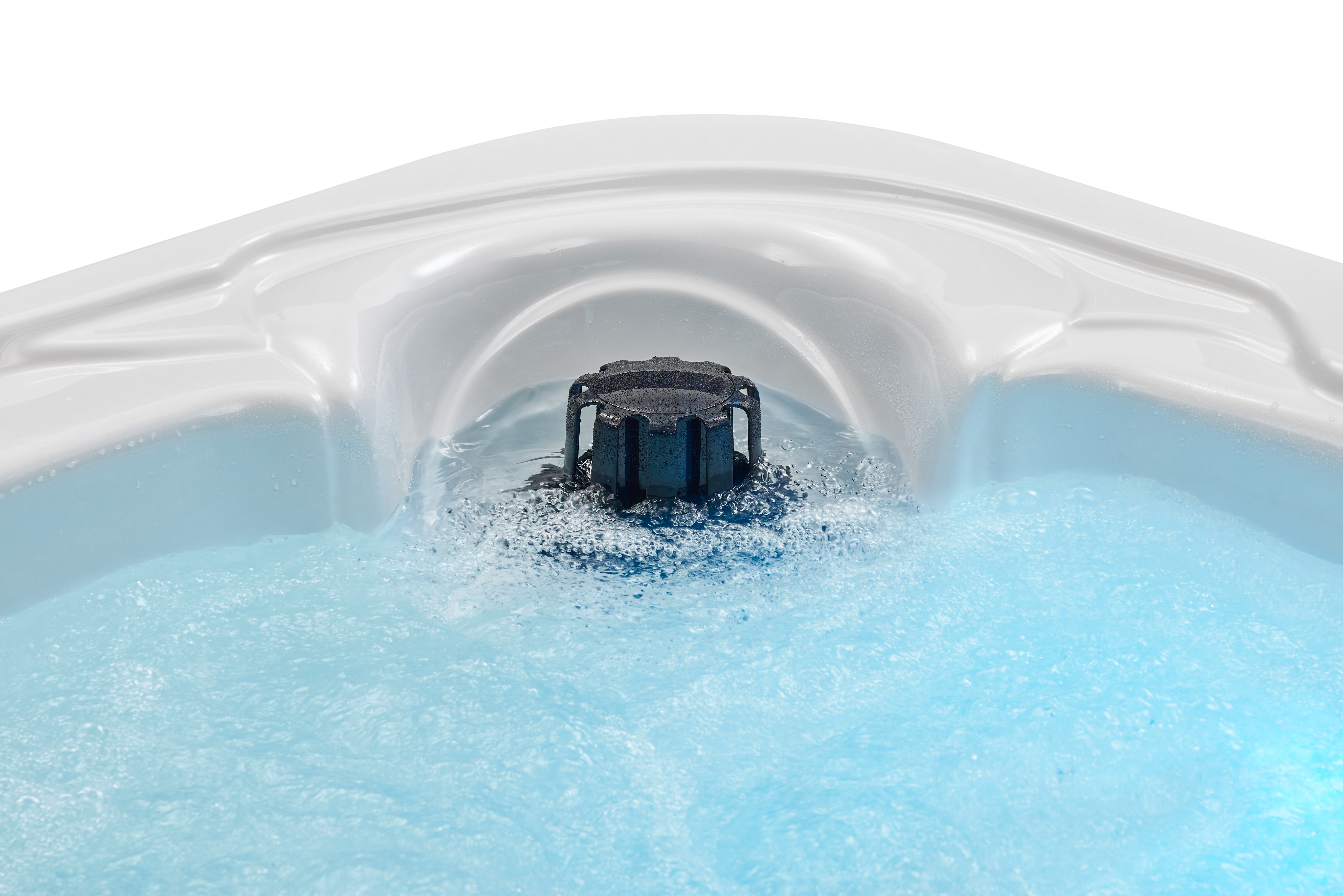 LuBoss Outdoor Whirlpool Modell LuBoss-594S Premium 215x215x90 cm LxBxH