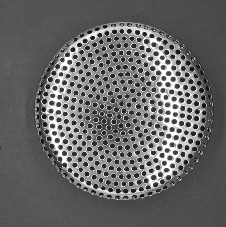 Wellis Einsauggitter 2,5" Chrom (hoch)