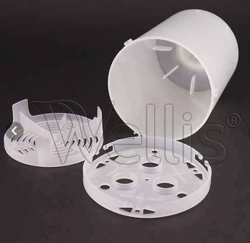 Wellis Filterbehälter mit Steilgewinde EGO3