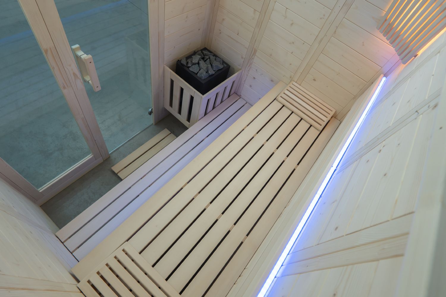 Saunakabine Harvia Komfort Small 208x158x204cm BxTxH