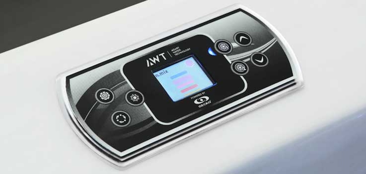 AWT Aussenwhirlpool IN-403 Eco Sterling Silver 200x200 grau