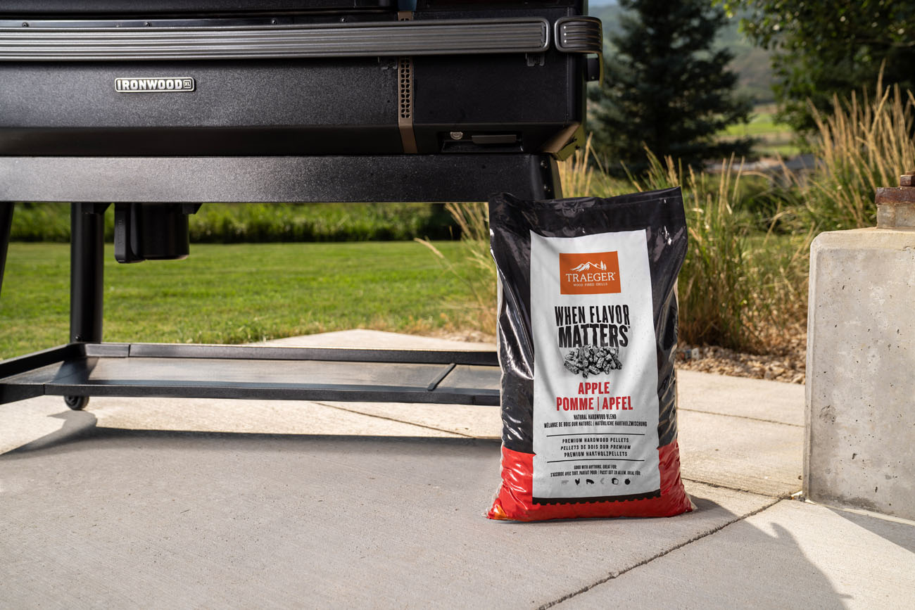 Traeger Apfel Holzpellets FSC® – 9 kg- Leicht fruchtig