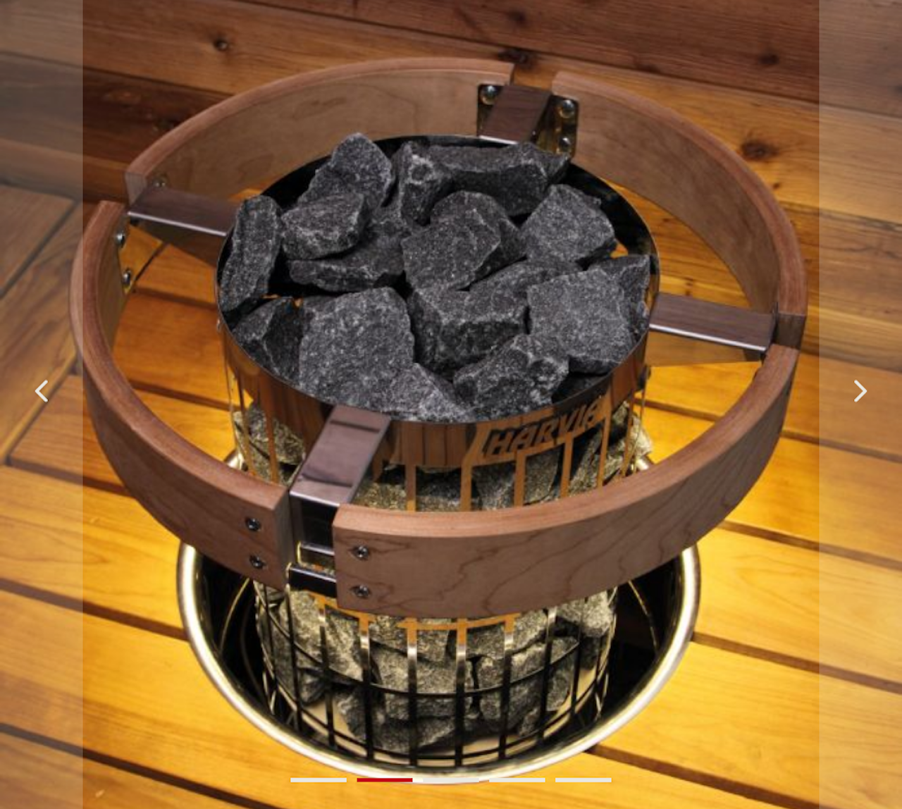 HARVIA Ofenschutzgitter Cilindro beleuchtet 