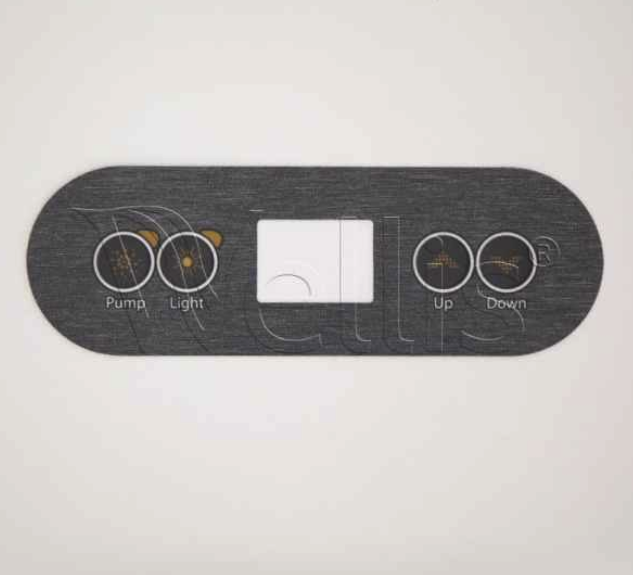 Wellis Aufkleber für Steuerpanel IN.K300 1 mot 