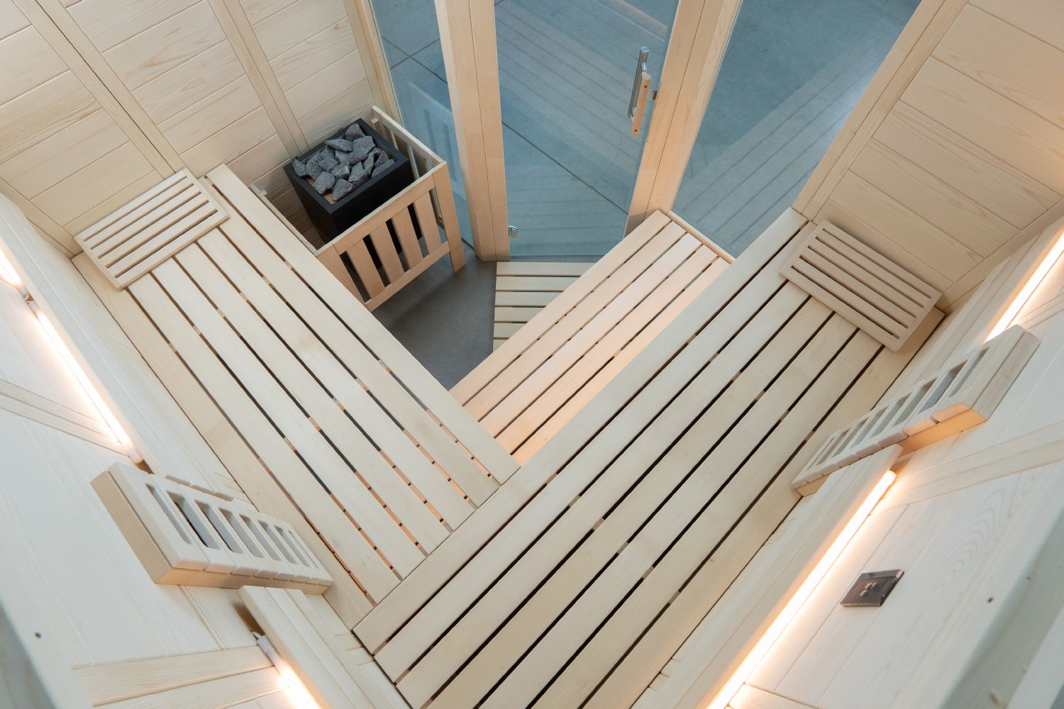 Saunakabine Harvia Arktis Infrarot 234x206x204cm BxTxH