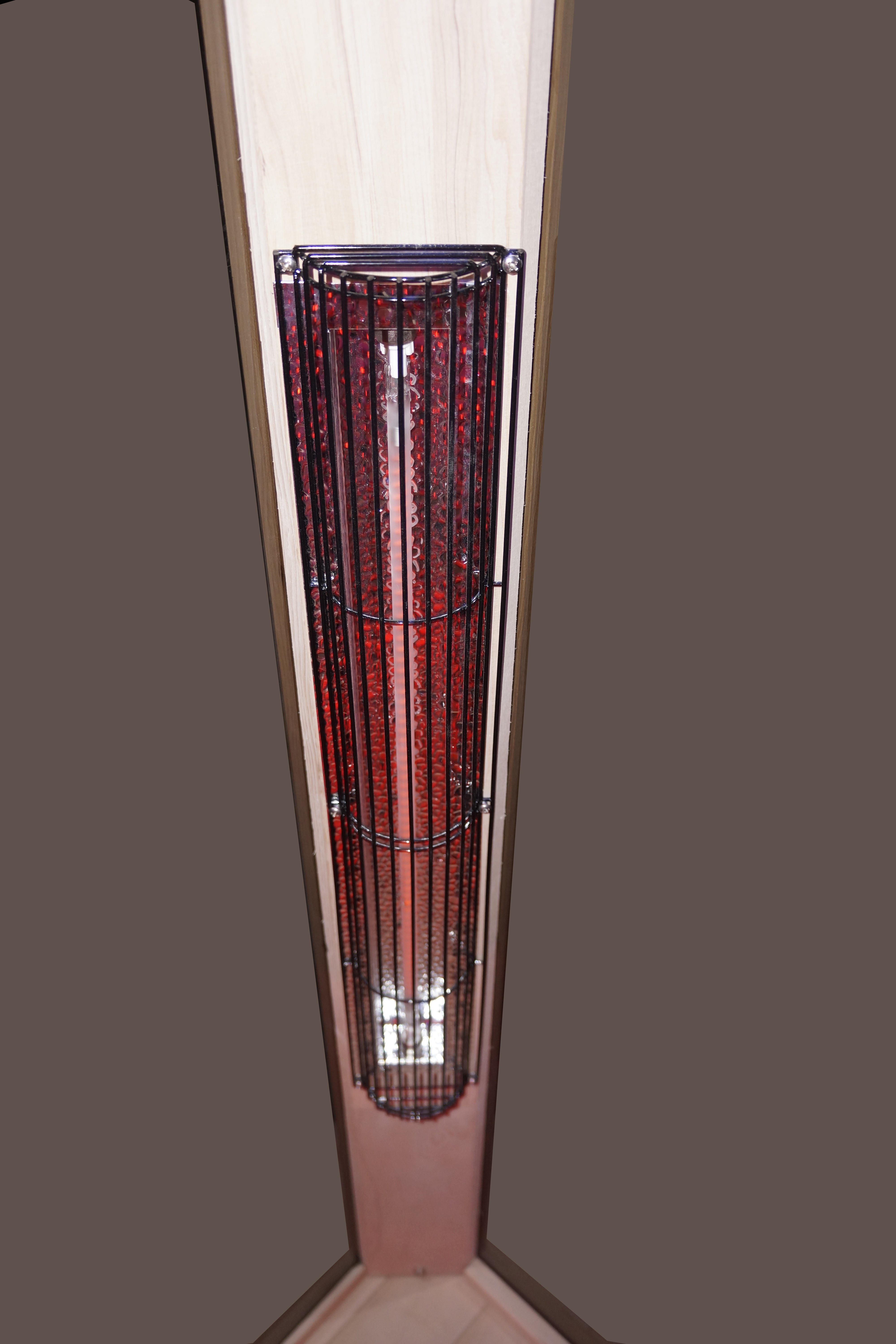 Wellis Redlight™-Infrarotkabine Solaris aus kanadischer Hemlocktanne