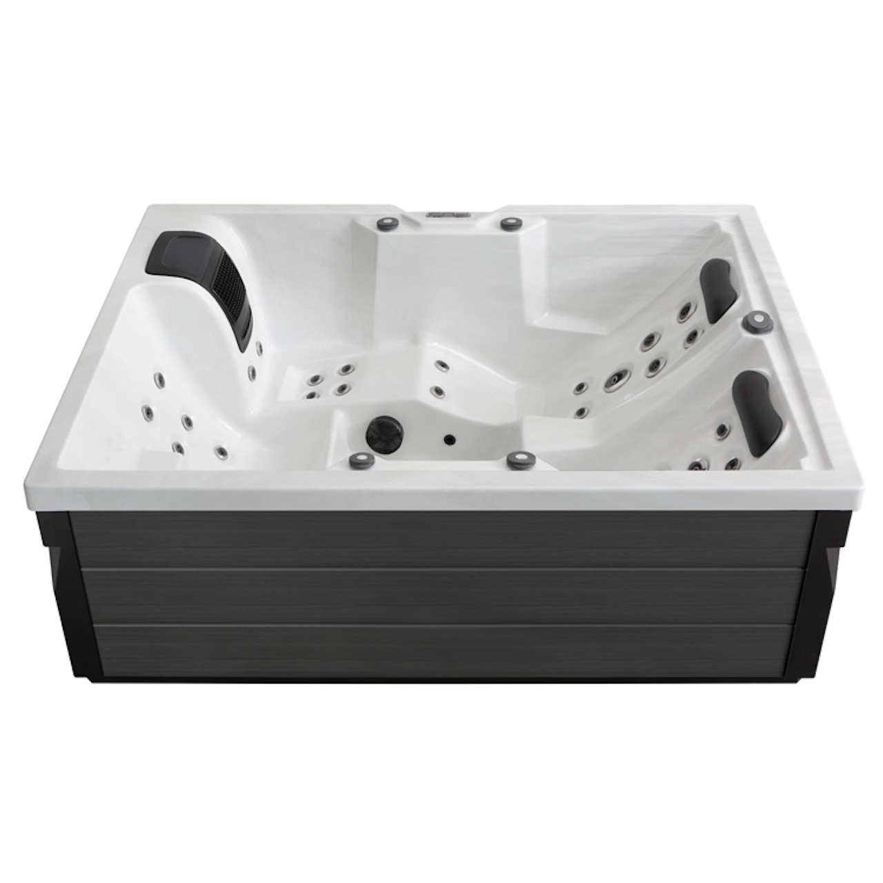 AWT Aussenwhirlpool IN-405 Basic Sterling Silver 220x160 grau 