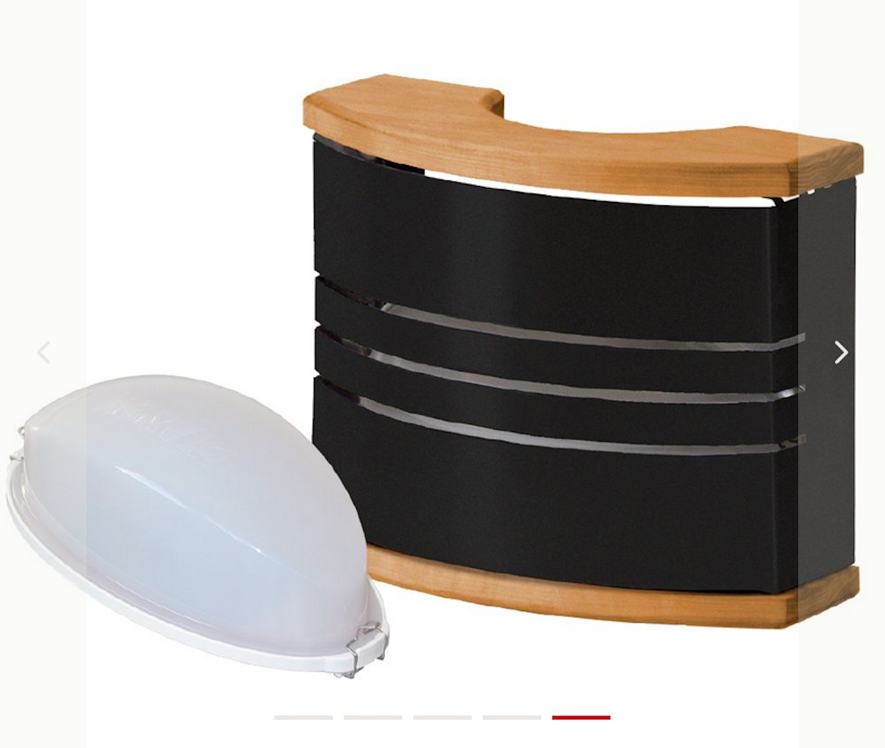 HARVIA Saunalampe Legend schwarz