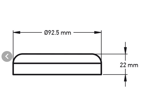 Wellis Gewindekappe RD2" für Wasserumsteller