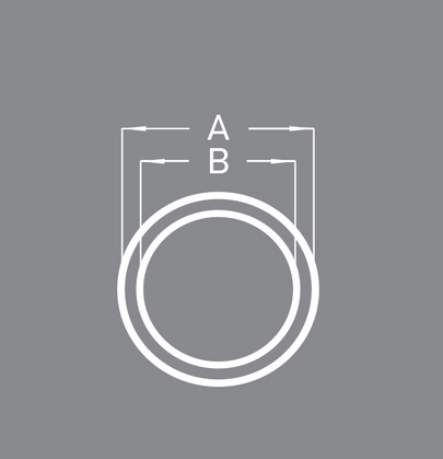 Wellis Rohr faserverstärkt 25/20 mm weiß